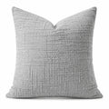 Textured Geometric Decorative Throw Pillow Cover Soft Accent Cushion Cover for Sofa Bed