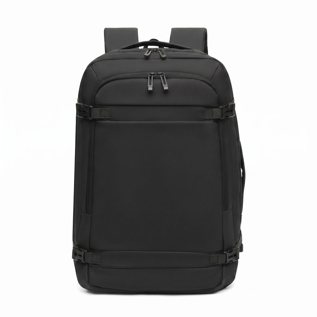 Large Travel Backpack with Compression Straps Multiple Compartments and Padded Shoulder Straps