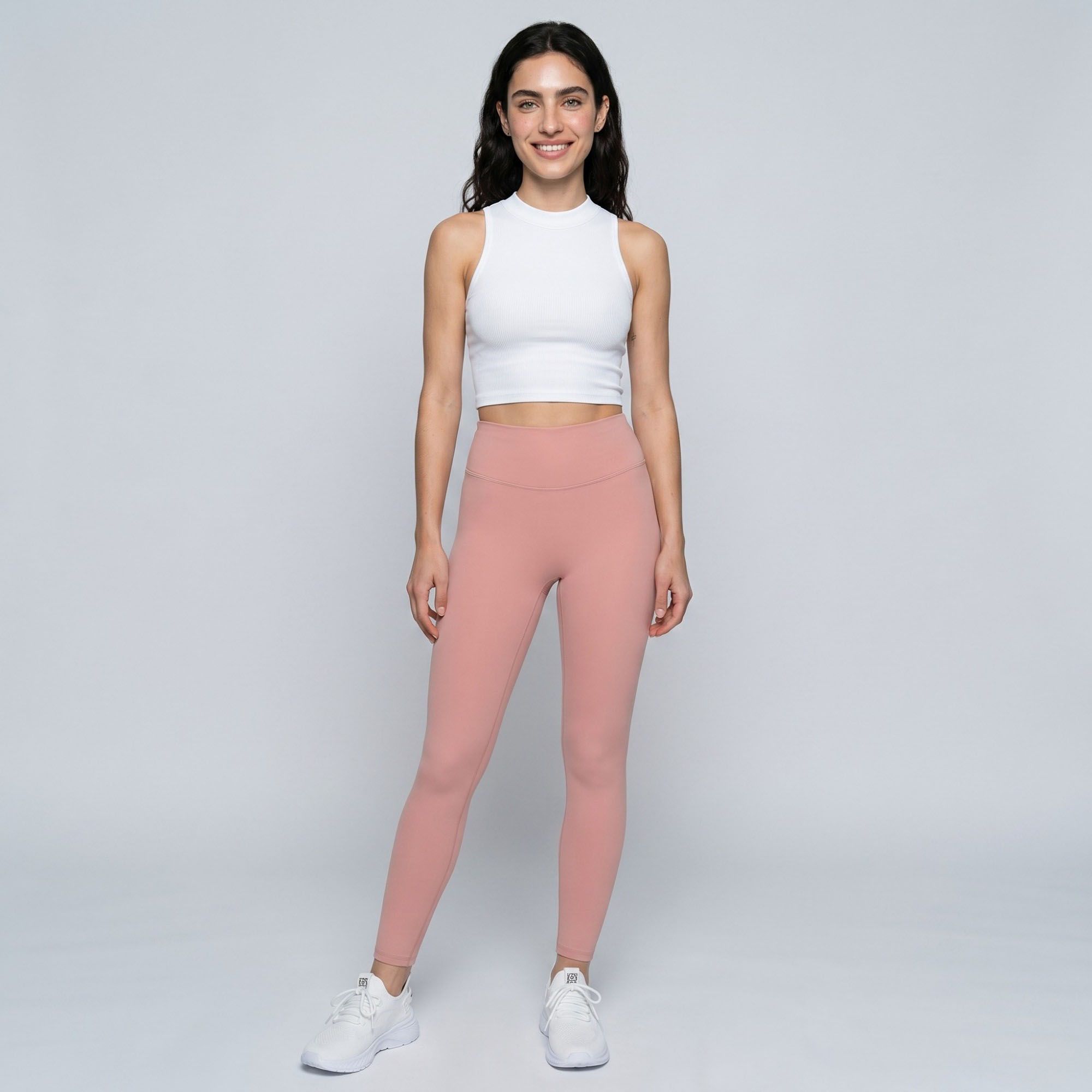 Anna-Kaci Women's High Waist Leggings with Back Contour Seam and Smooth Stretch Fit