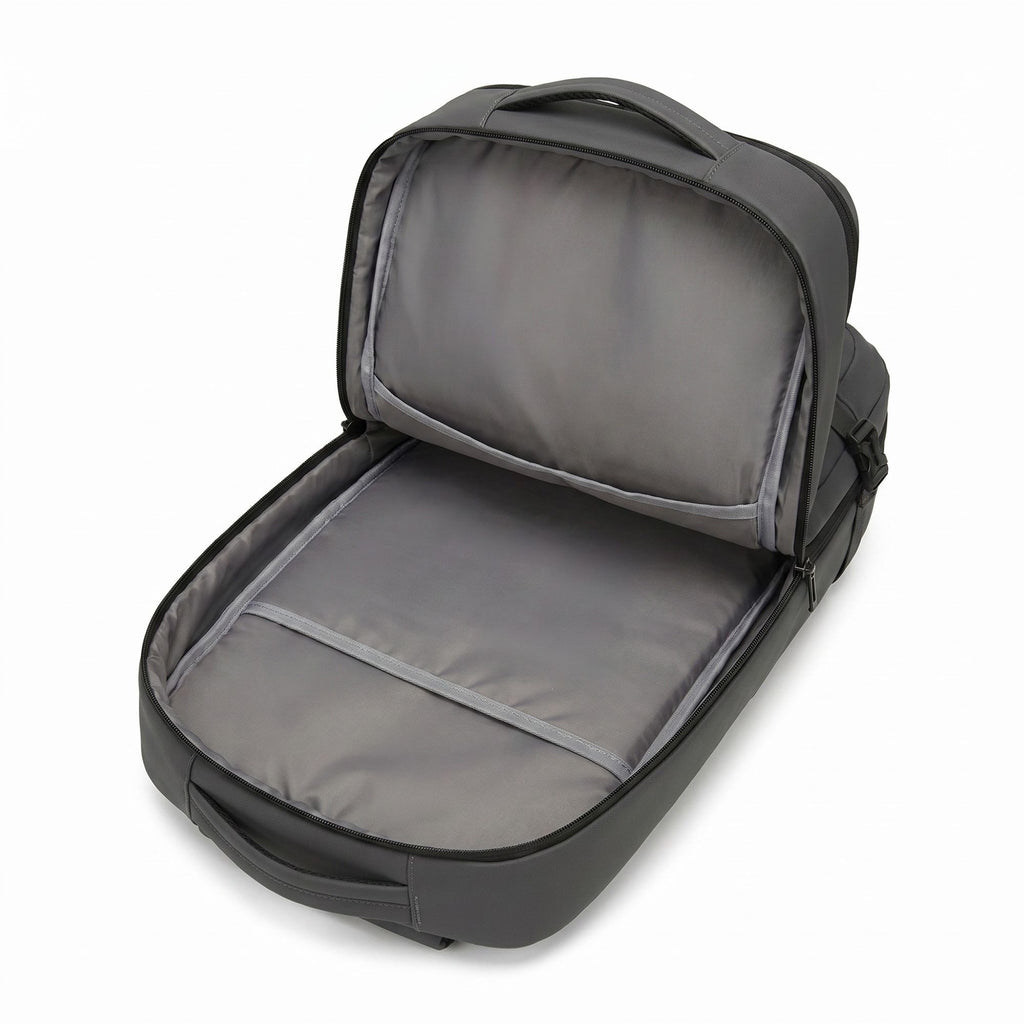 Large Travel Backpack with Compression Straps Multiple Compartments and Padded Shoulder Straps