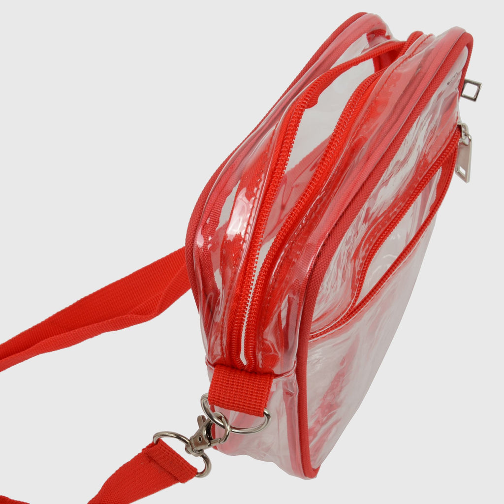 Anna-Kaci Sleek Clear Women's Shoulder Bag