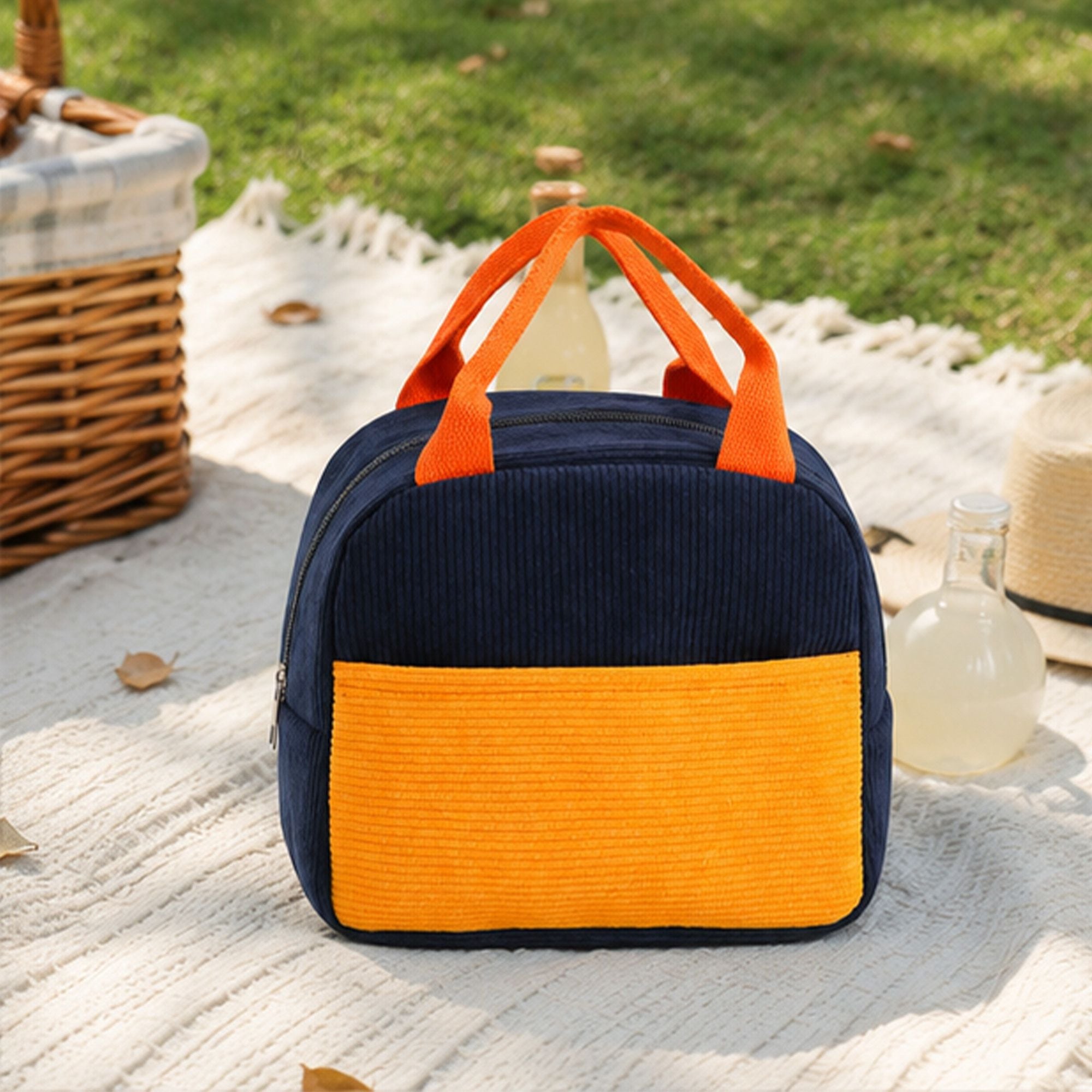 Insulated Lunch Bag Reusable Lunch Tote with Handle