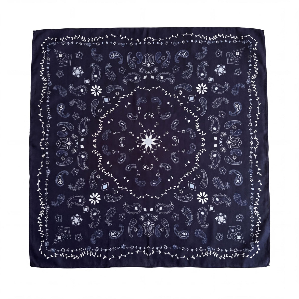 Paisley Print Square Scarf Lightweight Neck Hair and Handbag Fashion Accessory 26.8¡Á26.8 Inches