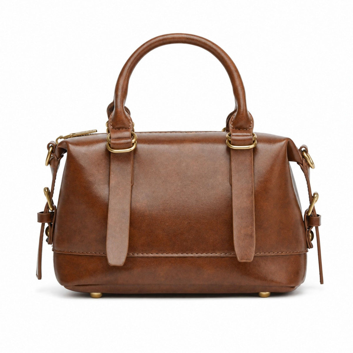 Mini Satchel Bag with Double Top Handles