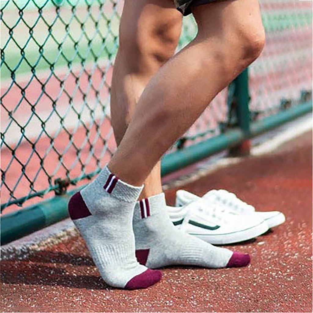 Anna-Kaci Women's 6pk Ankle Athletic Socks - Breathable Cushioned Sports Socks for Running, Gym & Casual Wear