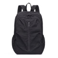 Lightweight Travel Backpack with Large Front Zip Compartment Side Pockets and Padded Shoulder Straps