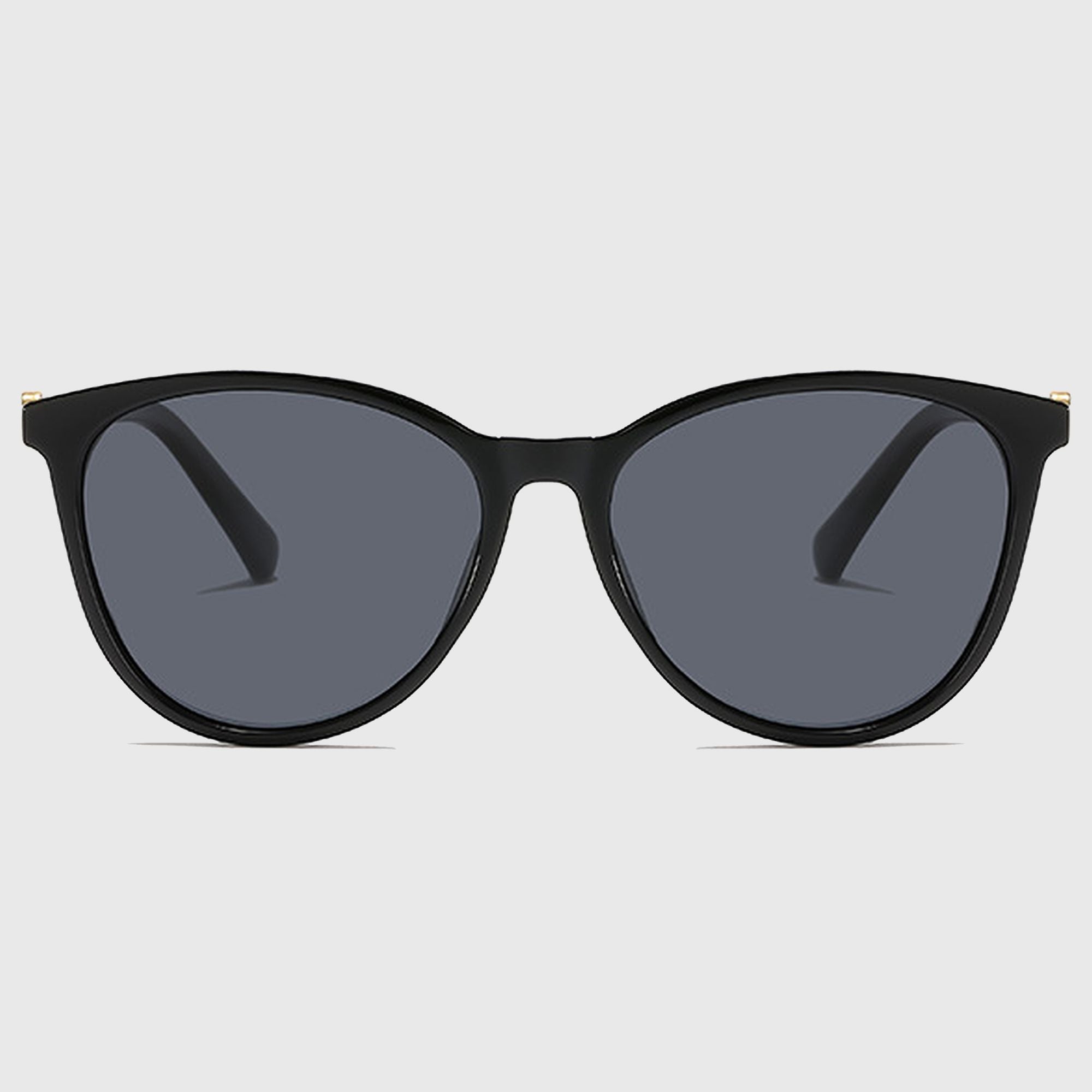 Anna-Kaci Women's Cat-Eye Sunglasses with Heart-Accent Temples