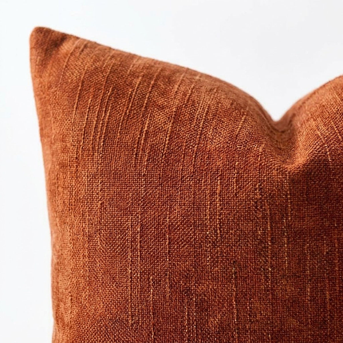 Textured Woven Chenille Decorative Throw Pillow Cover for Home Decor 17.7 x 17.7in