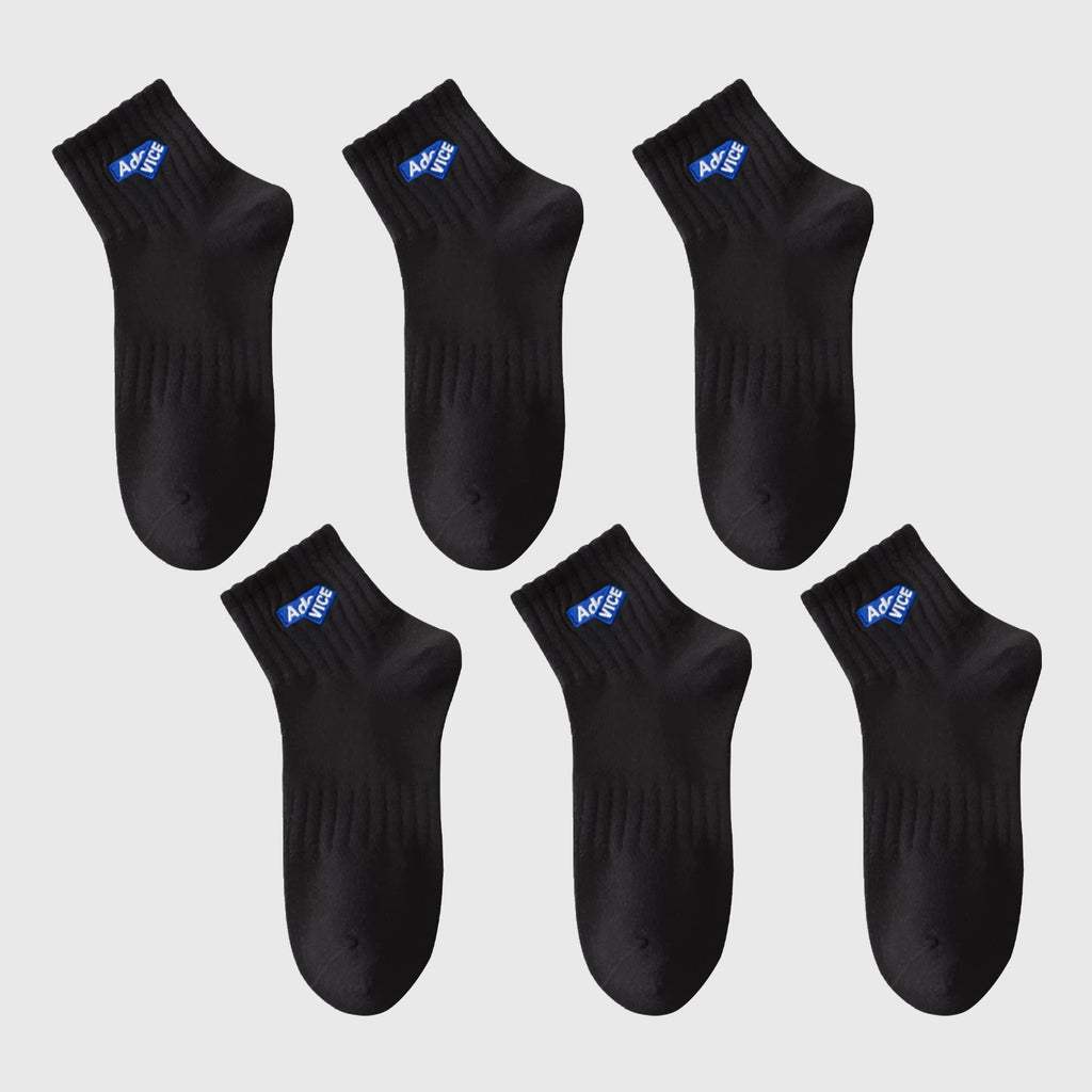 Anna-Kaci 6pk Men's Sports Ankle Socks