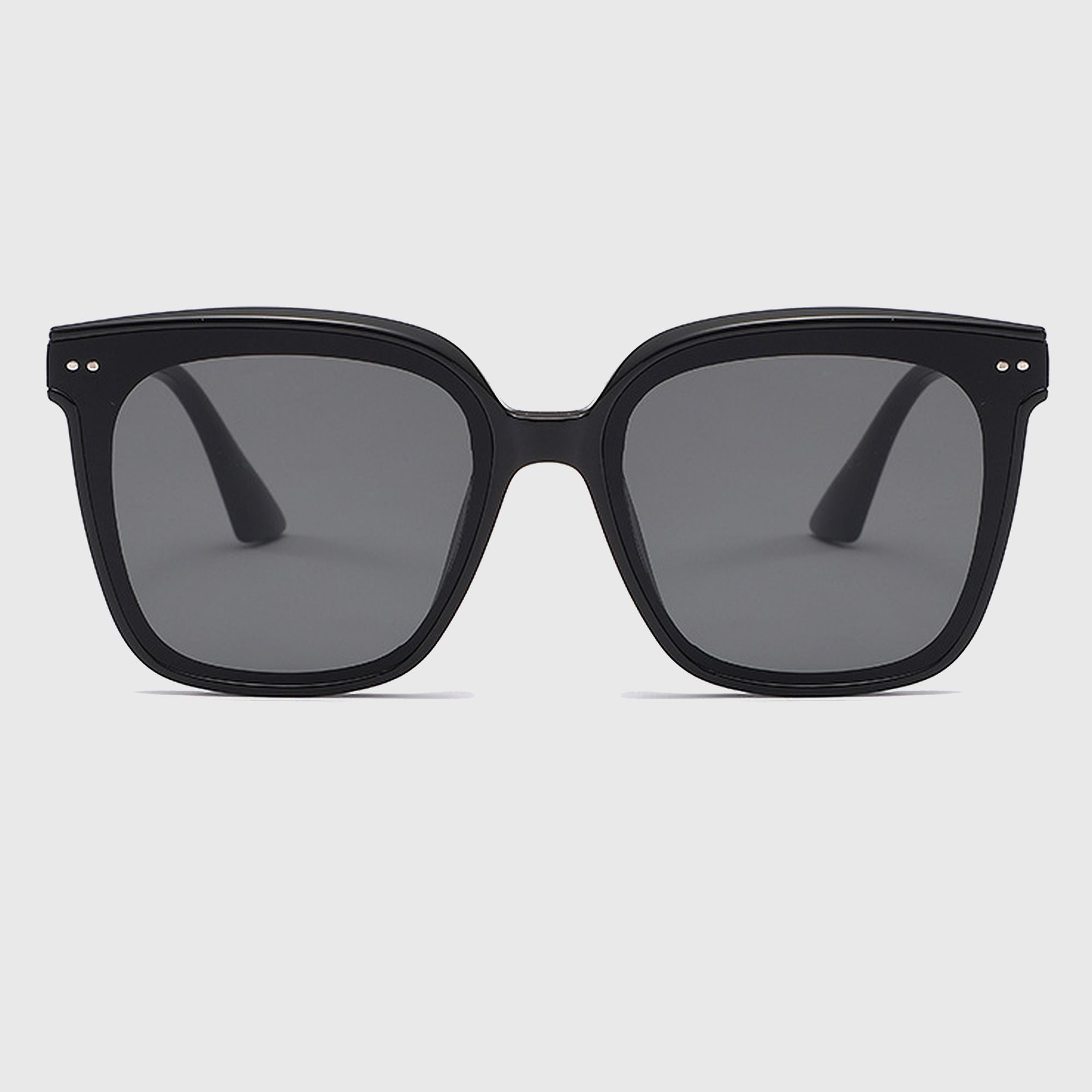 Anna-Kaci Women's Trendy Square Two - Tone Sunglasses