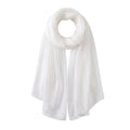 Lightweight Solid Color Fashion Scarf Elegant Long Wrap Shawl 70.5¡Á27.5 Inches
