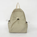 Lightweight Drawstring Backpack with Front Pocket Side Pockets and Adjustable Shoulder Straps