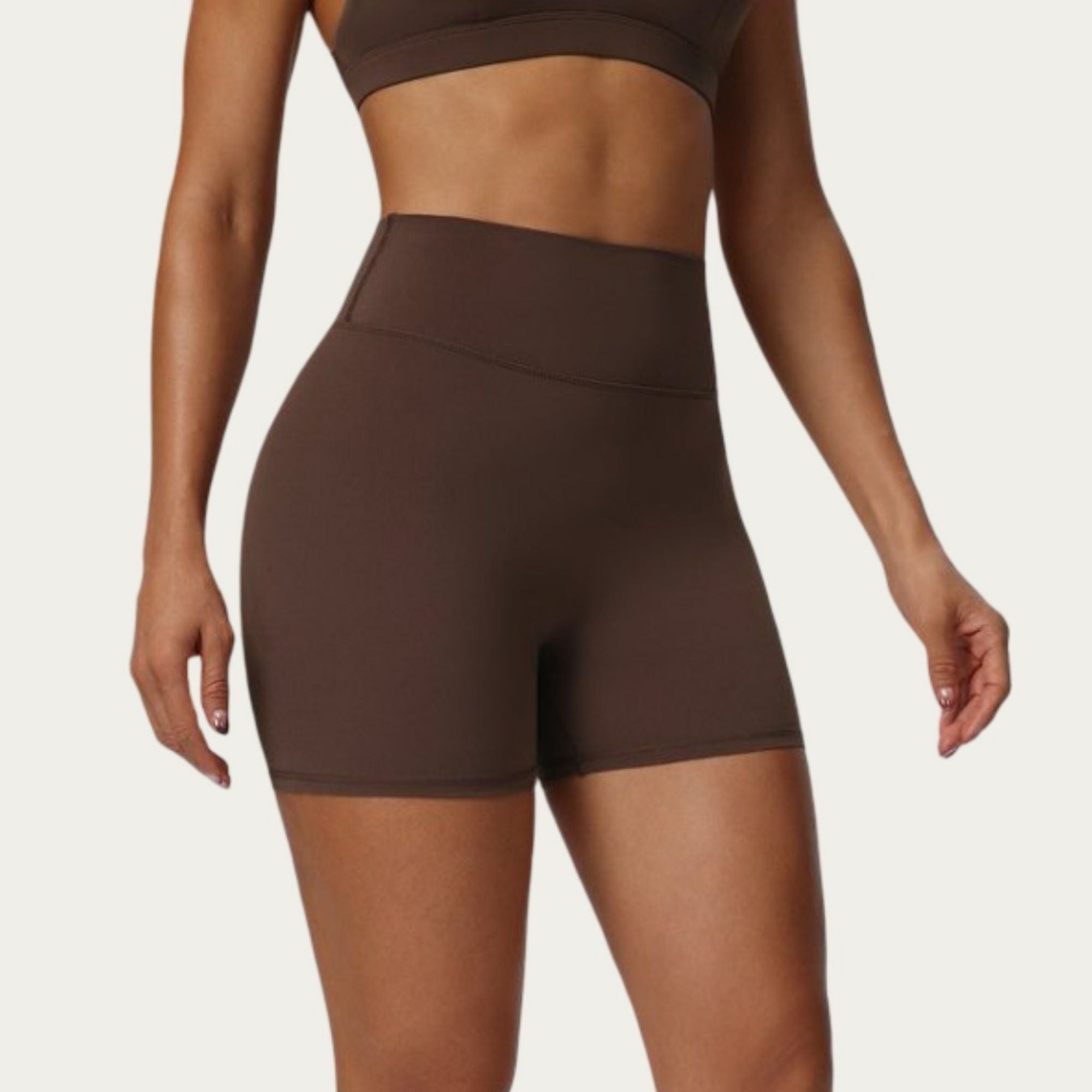 Anna-Kaci Active Women's High Waist Biker Shorts with Smooth Stretch Knit Fabric