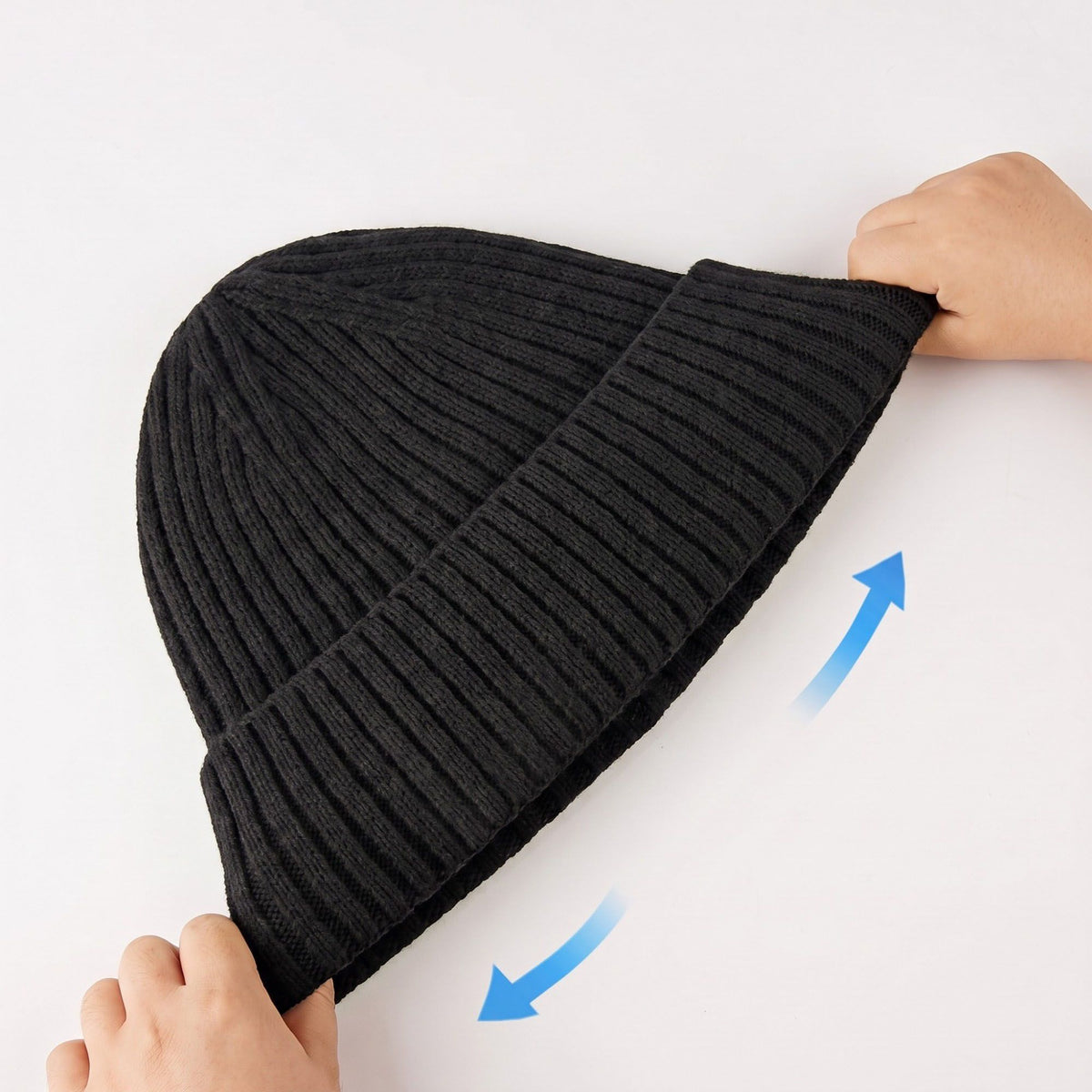 3 Piece Ribbed Knit Beanie Scarf and Touchscreen Gloves Set