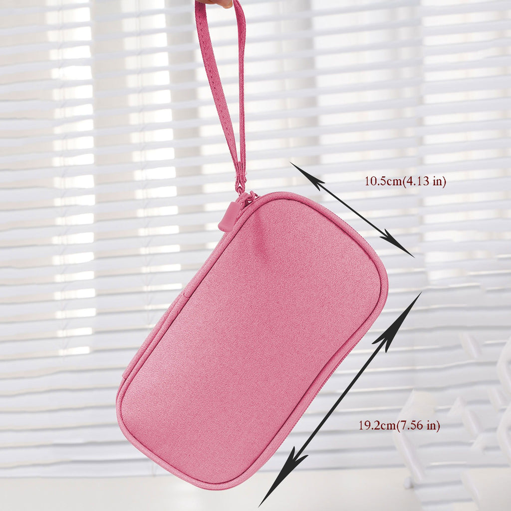 Anna-Kaci Women's Wristlet Pouch - Compact Zippered Handbag for Daily Essentials Use