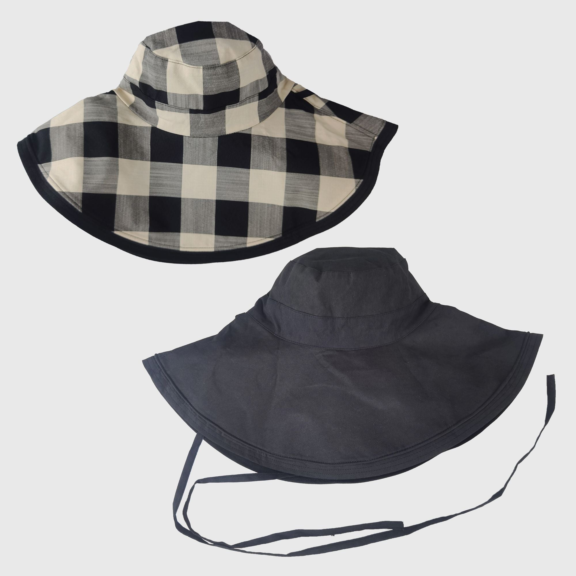 Anna-Kaci Women's Double-Sided Reversible Wide-Brim Sun Hat