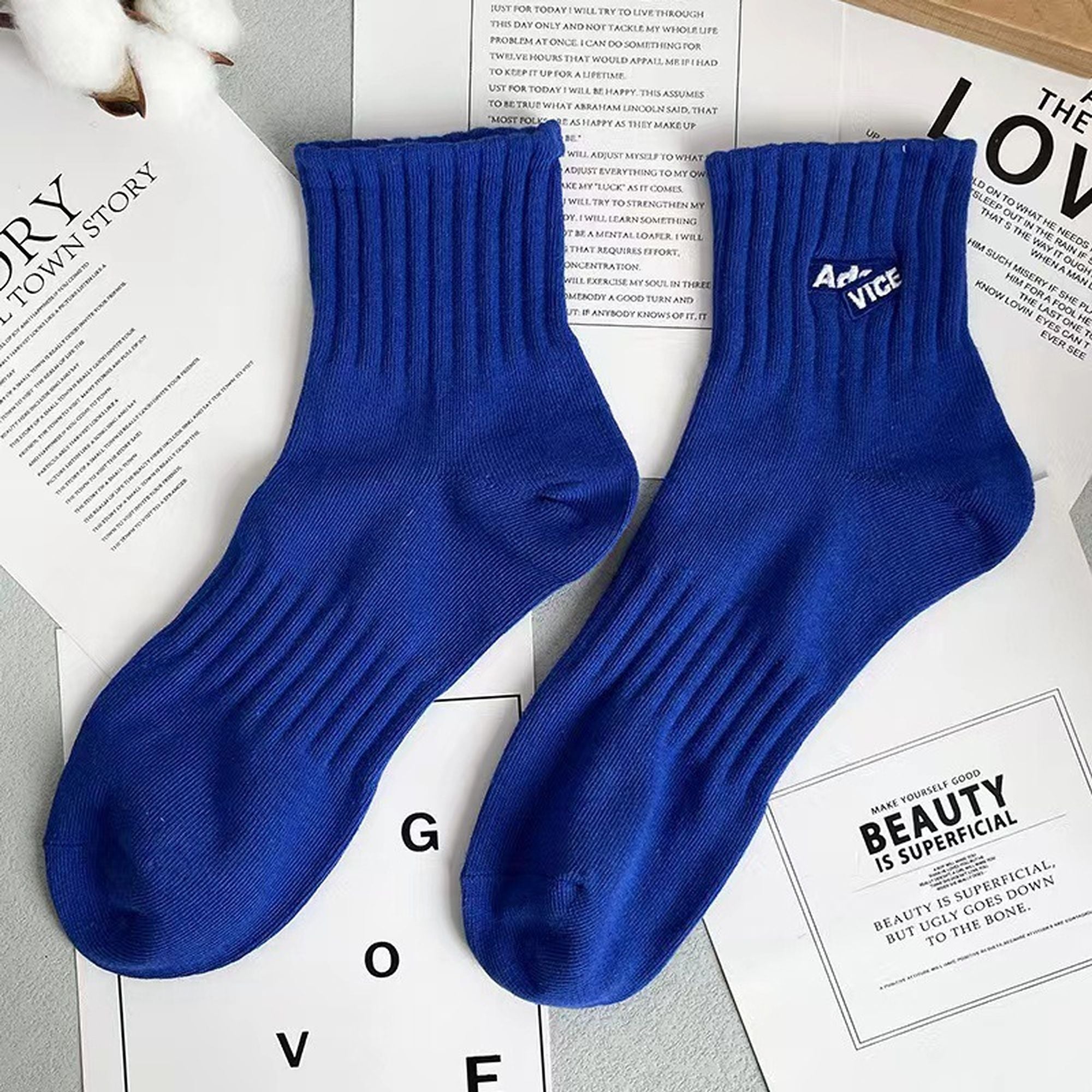 Anna-Kaci 6pk Men's Sports Ankle Socks
