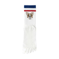 Anna-Kaci 1 Pair Animal Face Toe Socks with Anti-Slip Grip Bottom and Cartoon Embroidery