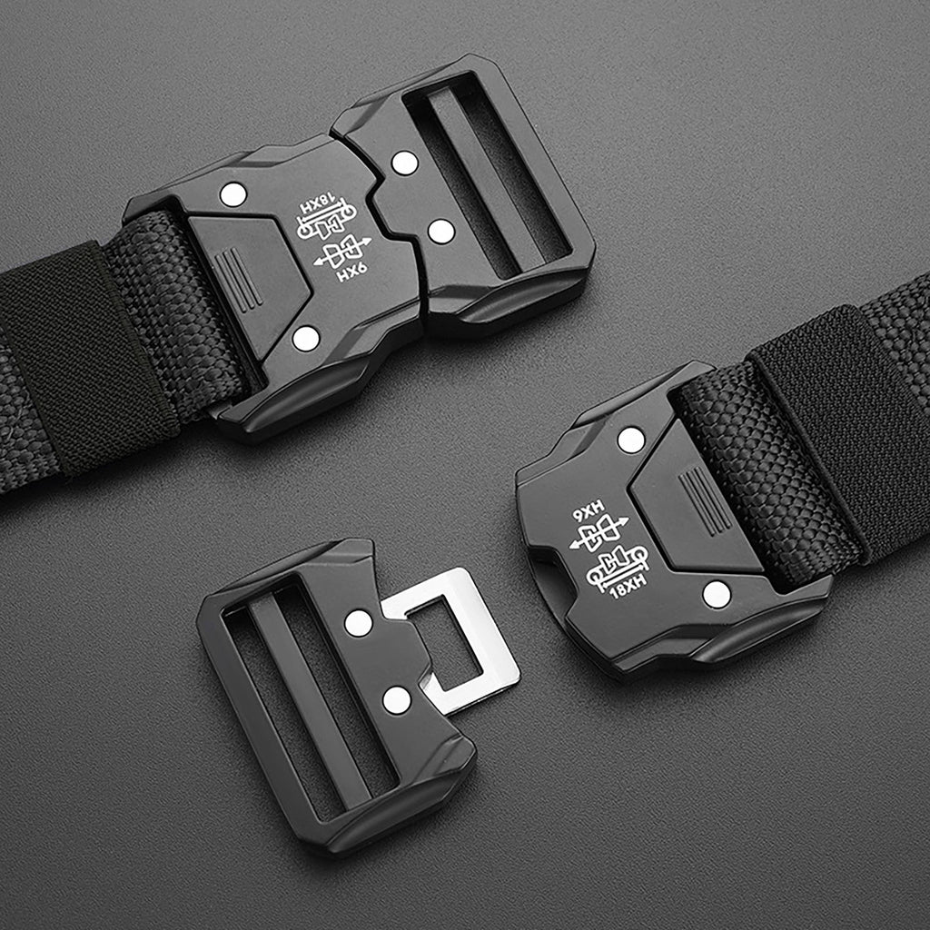 Anna-Kaci Women's Tactical Nylon Belt - Heavy-Duty Quick-Release Buckle Belt for Outdoor, Casual & Everyday Wear