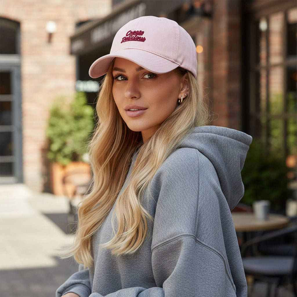 Anna-Kaci Womens Cotton Baseball Cap Adjustable Back Closure