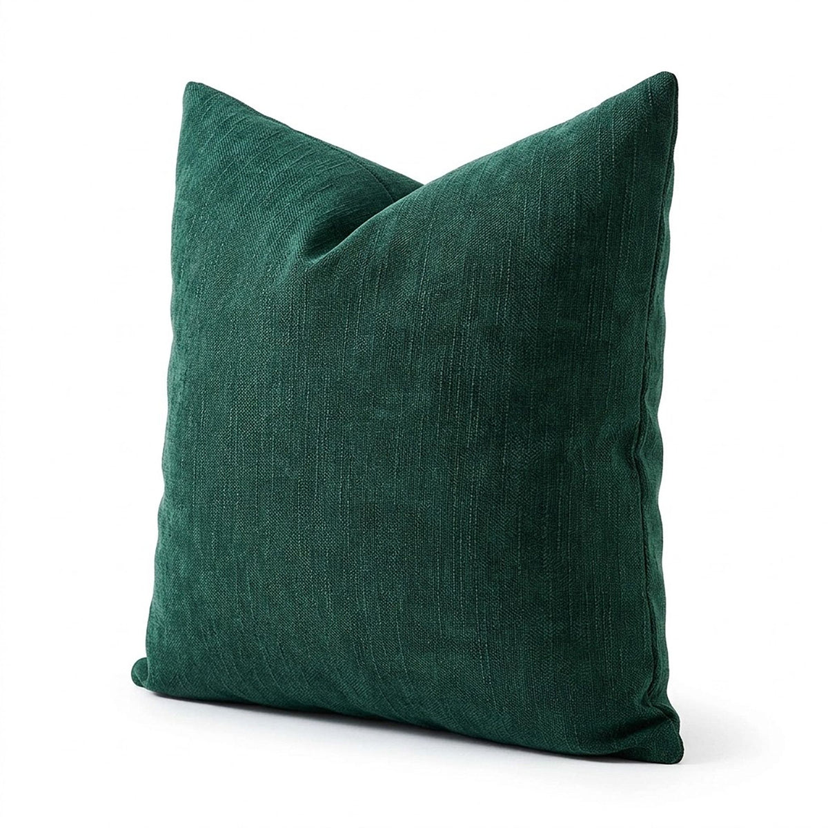 Textured Woven Chenille Decorative Throw Pillow Cover for Home Decor 17.7 x 17.7in