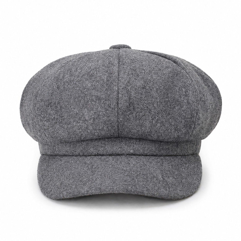 Classic Newsboy Cap Soft Textured Baker Boy Hat for Everyday Wear