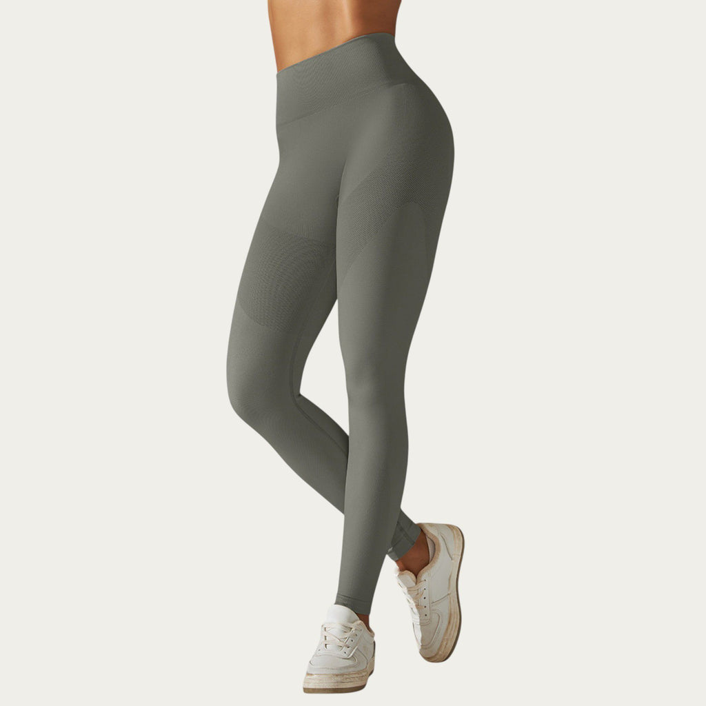Anna-Kaci Active Women's Seamless High Waist Leggings with Sculpting Fit and Compression Support