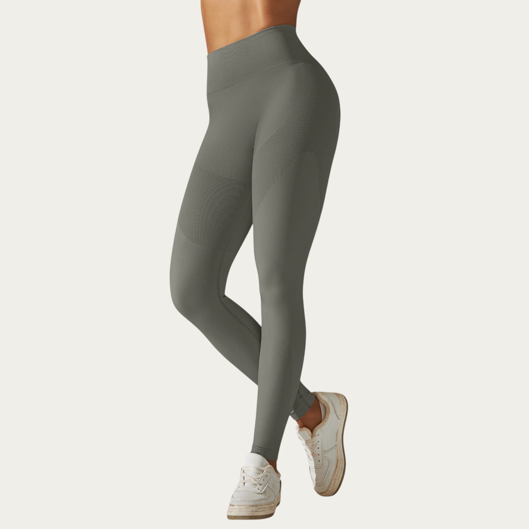 Anna-Kaci Active Women's Seamless High Waist Leggings with Sculpting Fit and Compression Support