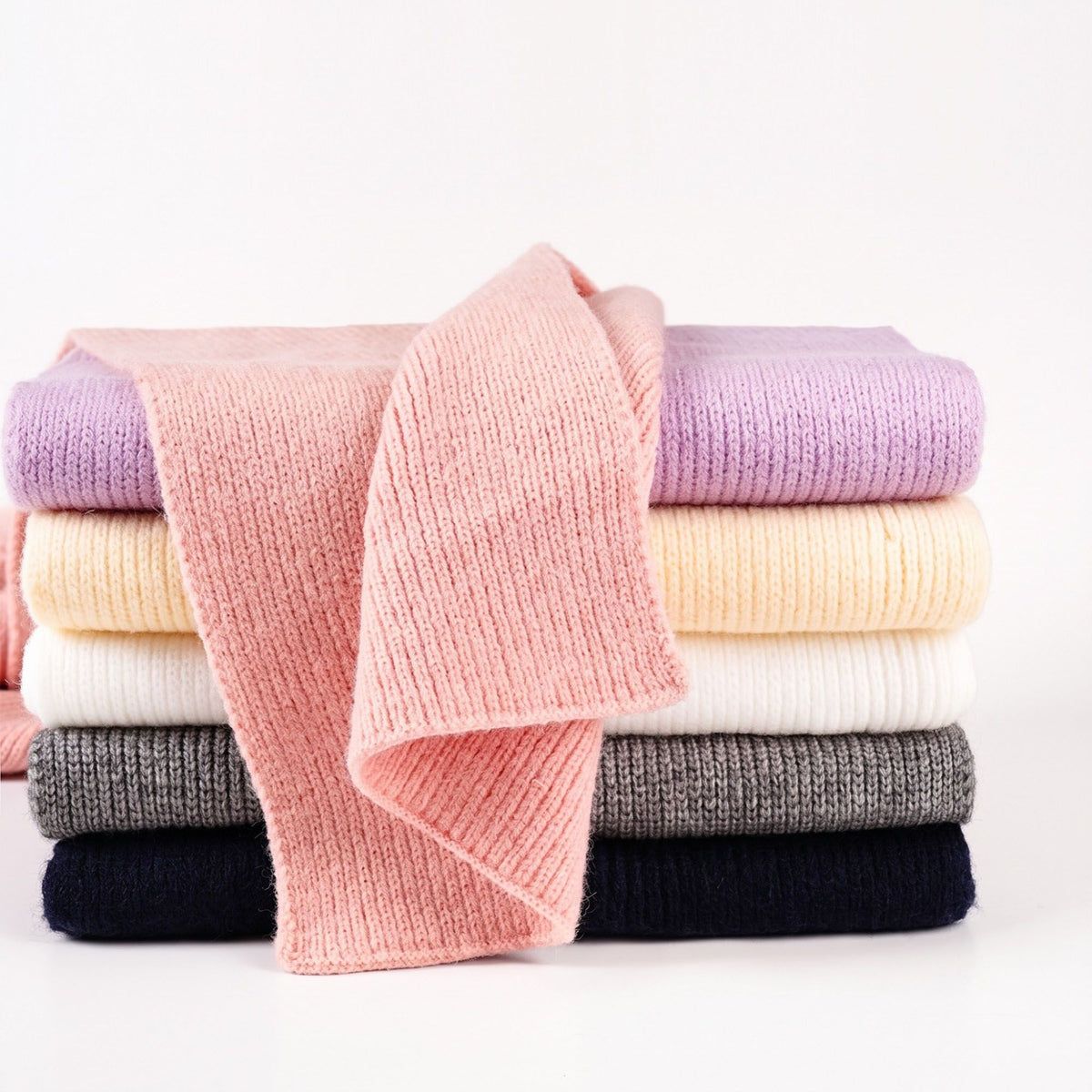 3 Piece Beanie Scarf and Convertible Fingerless Gloves Winter Set