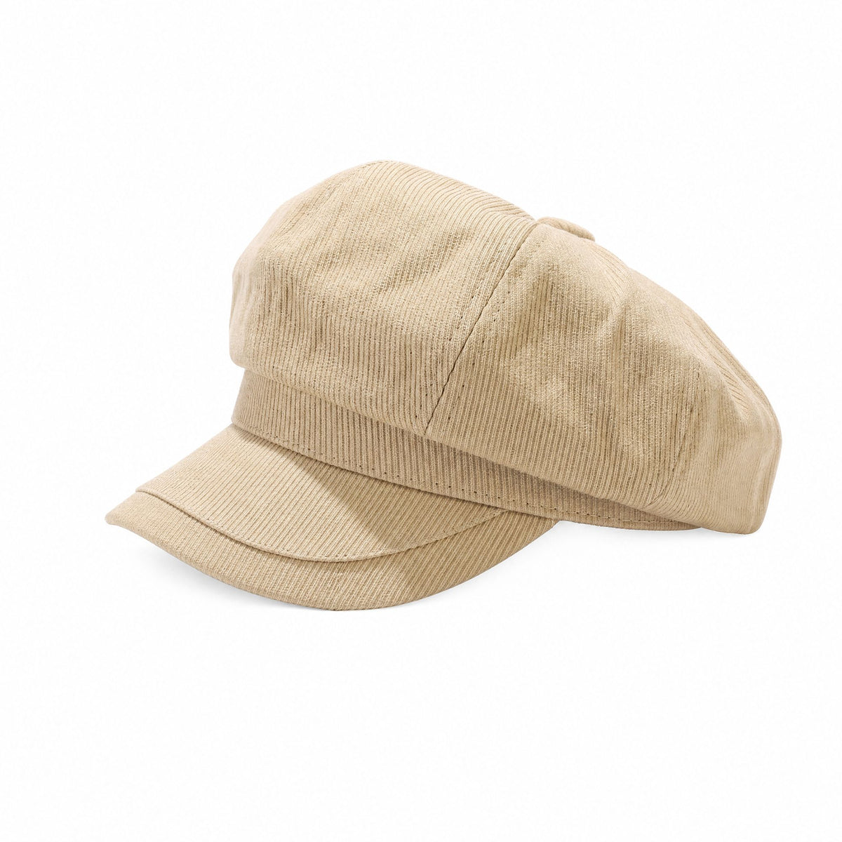 Newsboy Cap Vintage Baker Boy Hat with Brim Textured Casual Hat