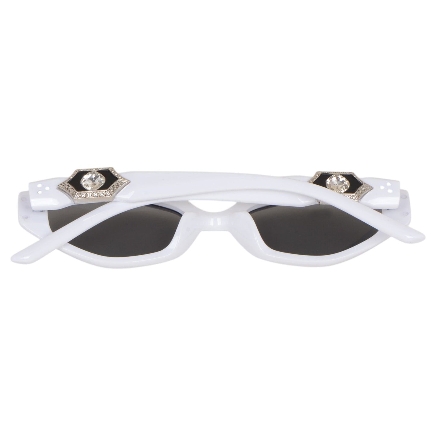 Anna-Kaci Women's Retro Jewelry Collection Fashionable Versatile Sunglasses UV400 Protection