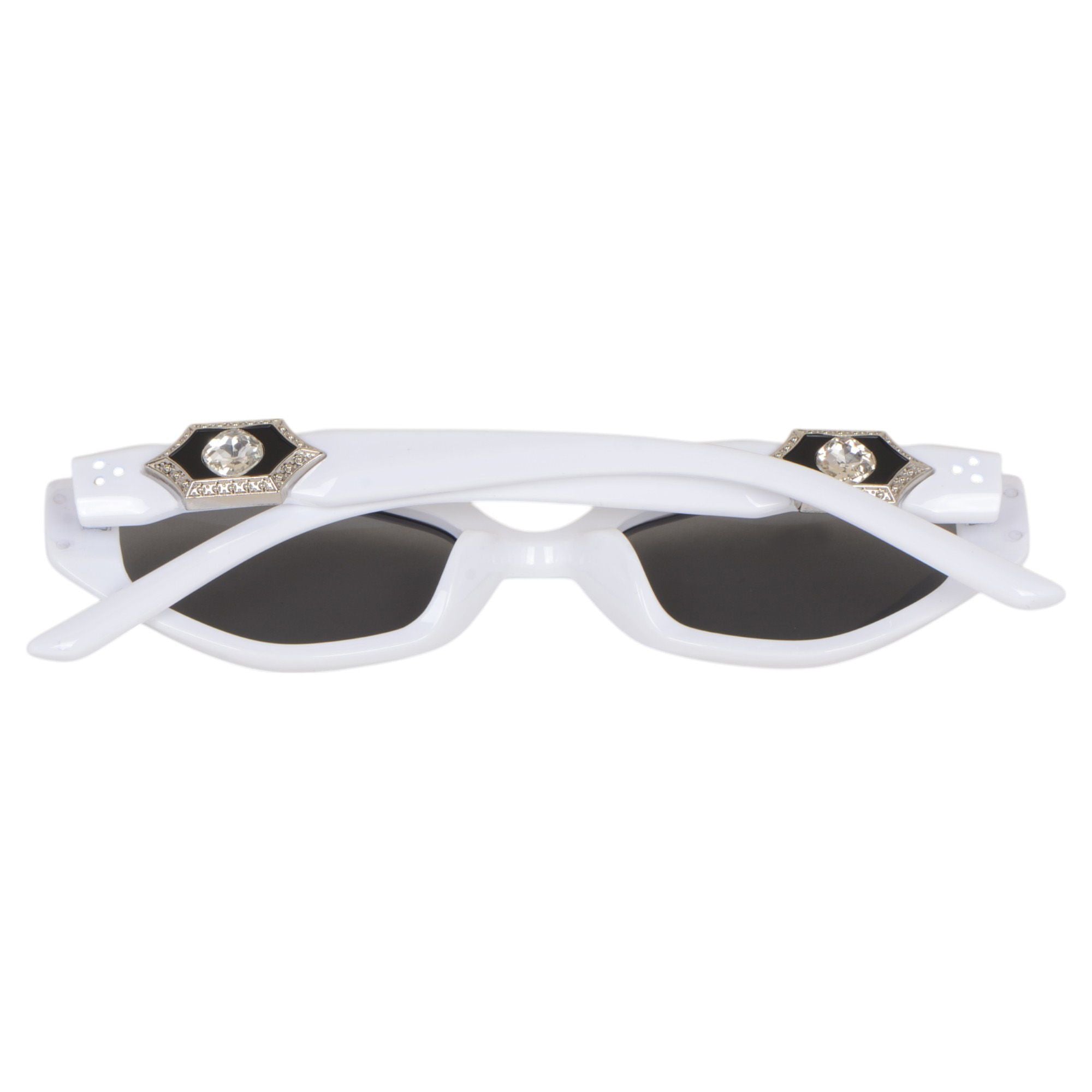 Anna-Kaci Women's Retro Jewelry Collection Fashionable Versatile Sunglasses UV400 Protection