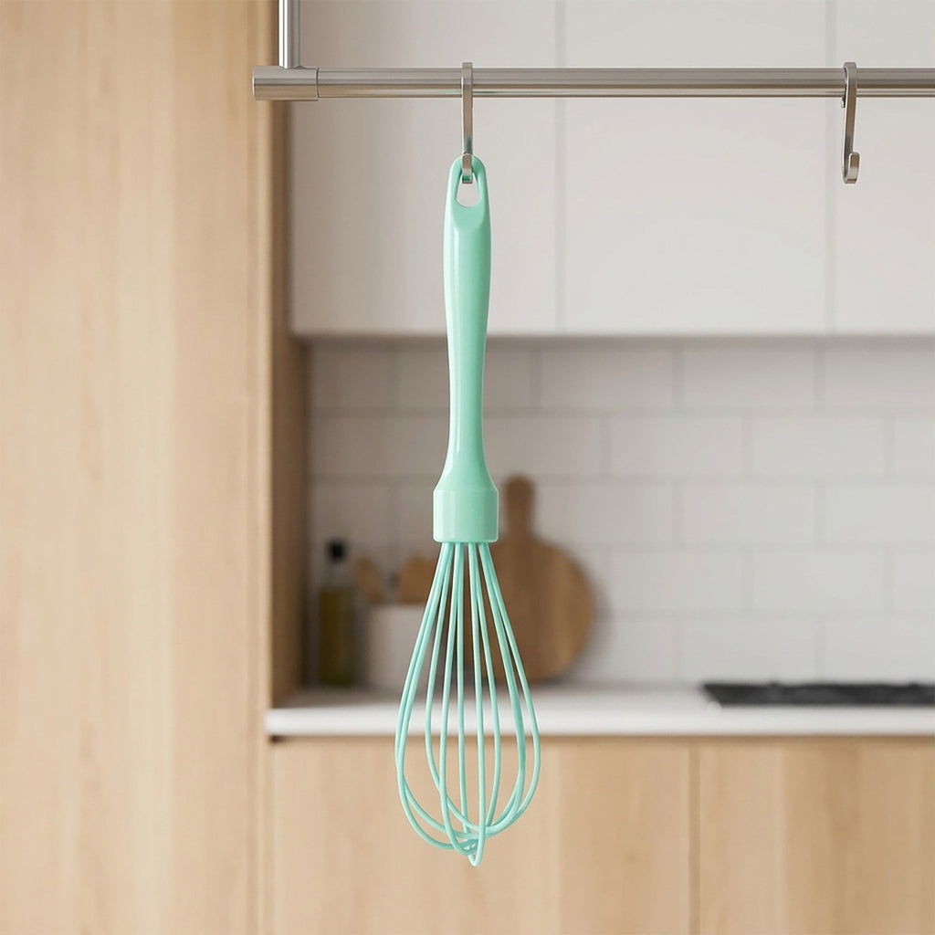 3-Piece Mini Silicone Whisk Set for Baking, Mixing and Kitchen Prep