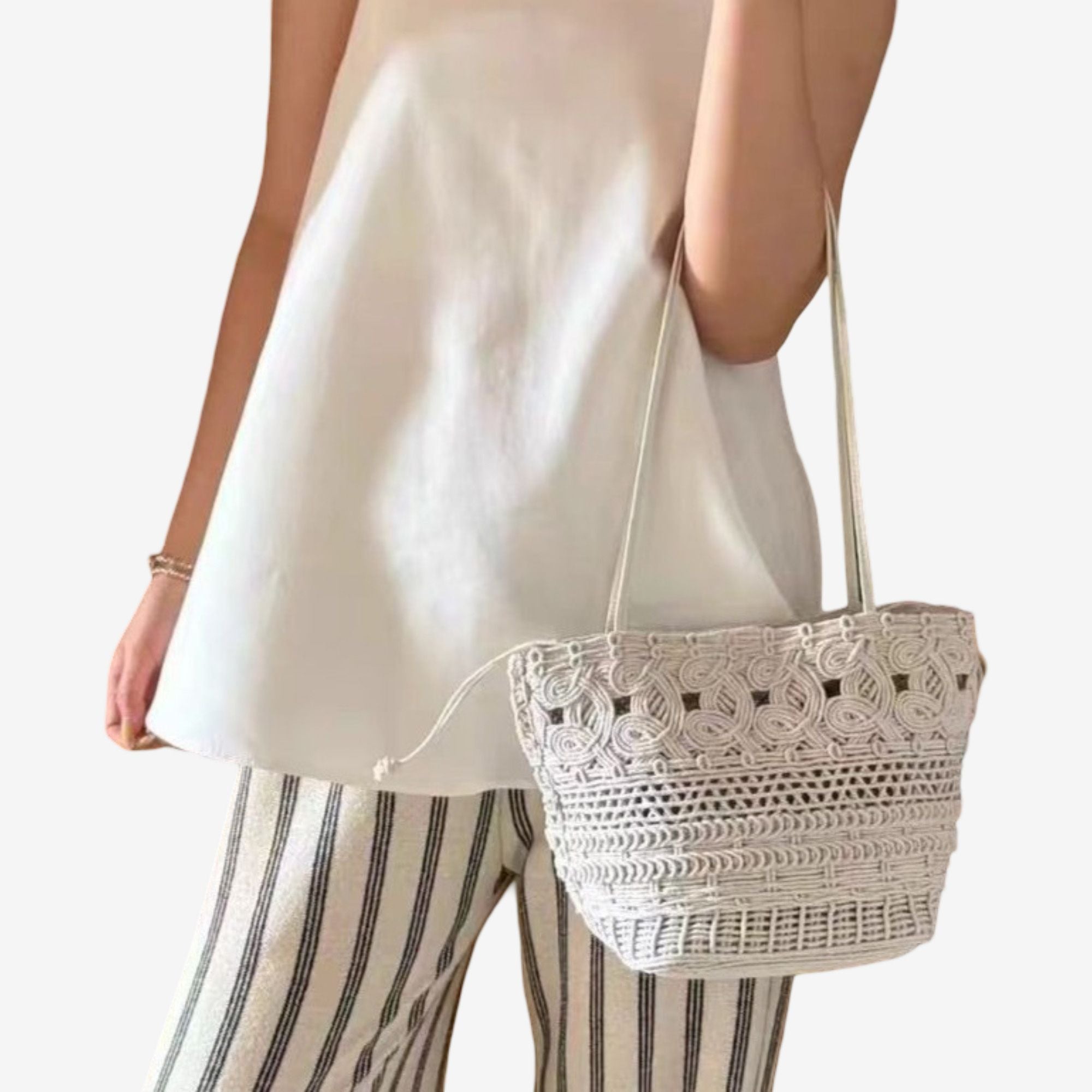 Handwoven Tote Bag for Women ¨C Casual Boho Style, Beach & Everyday Shoulder Bag