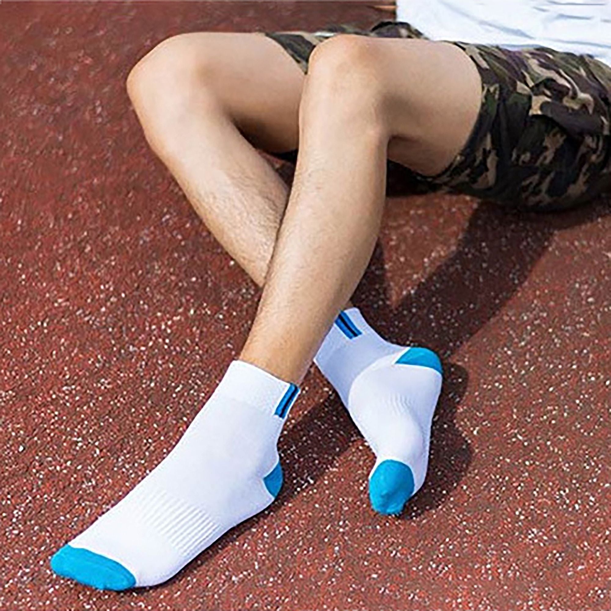 Anna-Kaci Women's 6pk Ankle Athletic Socks - Breathable Cushioned Sports Socks for Running, Gym & Casual Wear