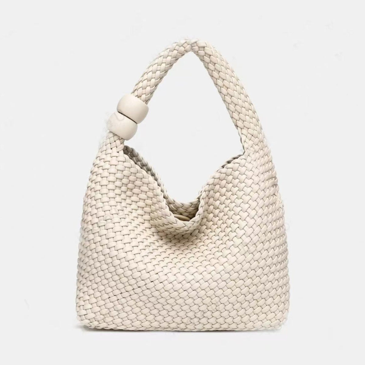 Woven Tote Bag Woven Shoulder Bag Large Capacity Underarm Hobo Handbag