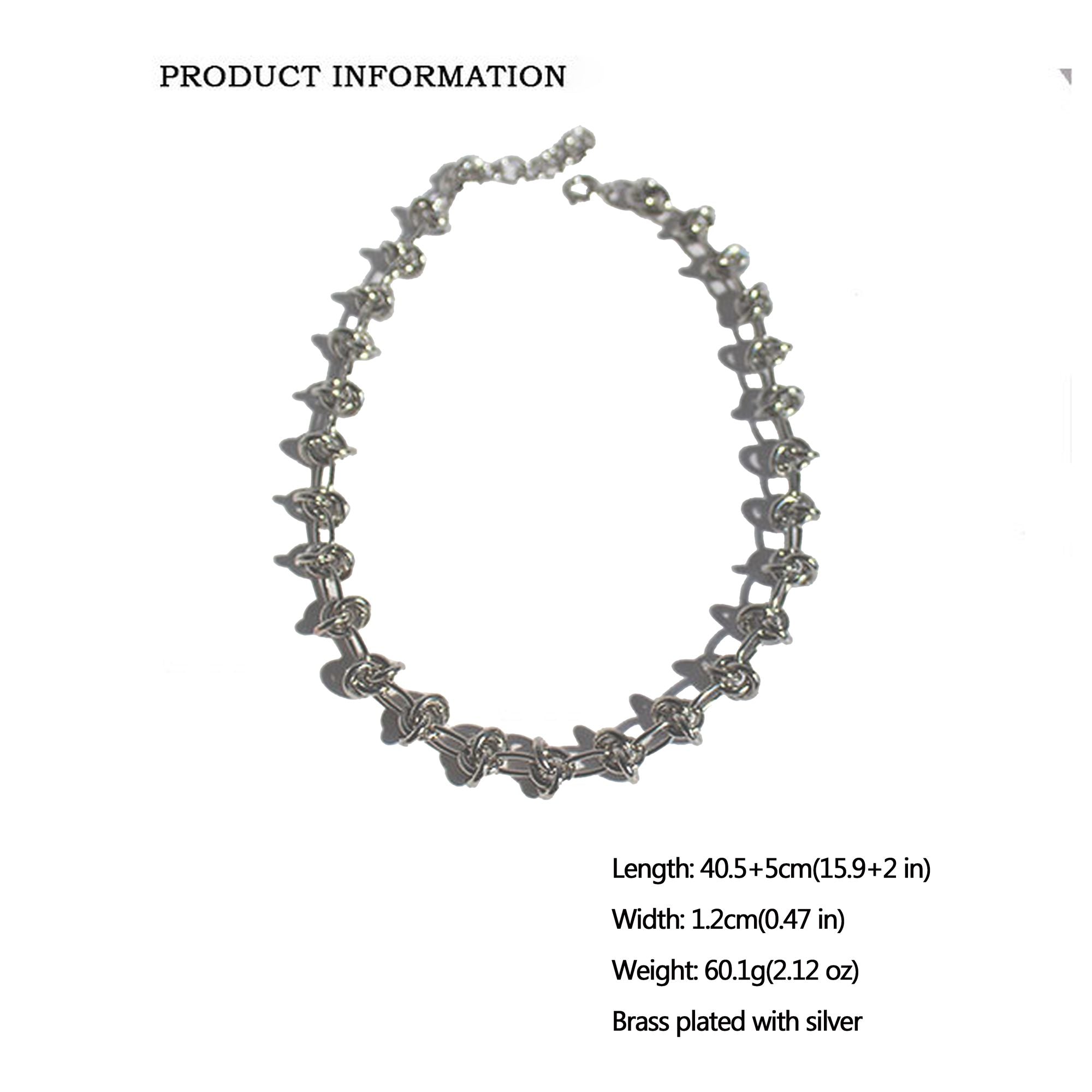 Women's Double Heart Pendant Necklace