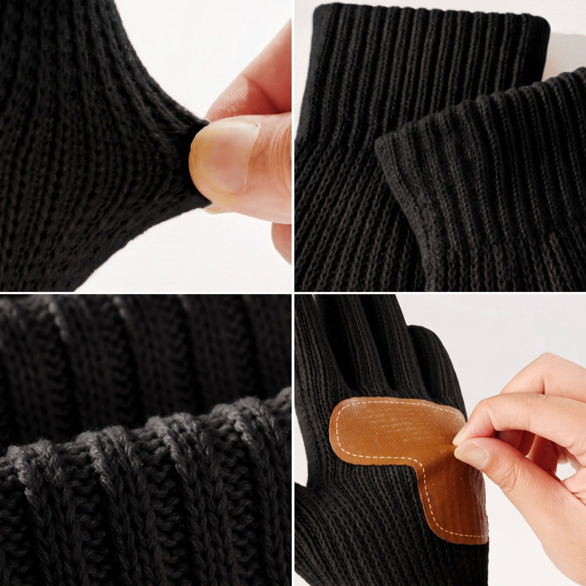 3 Piece Pom Beanie Scarf and Touchscreen Gloves Winter Set