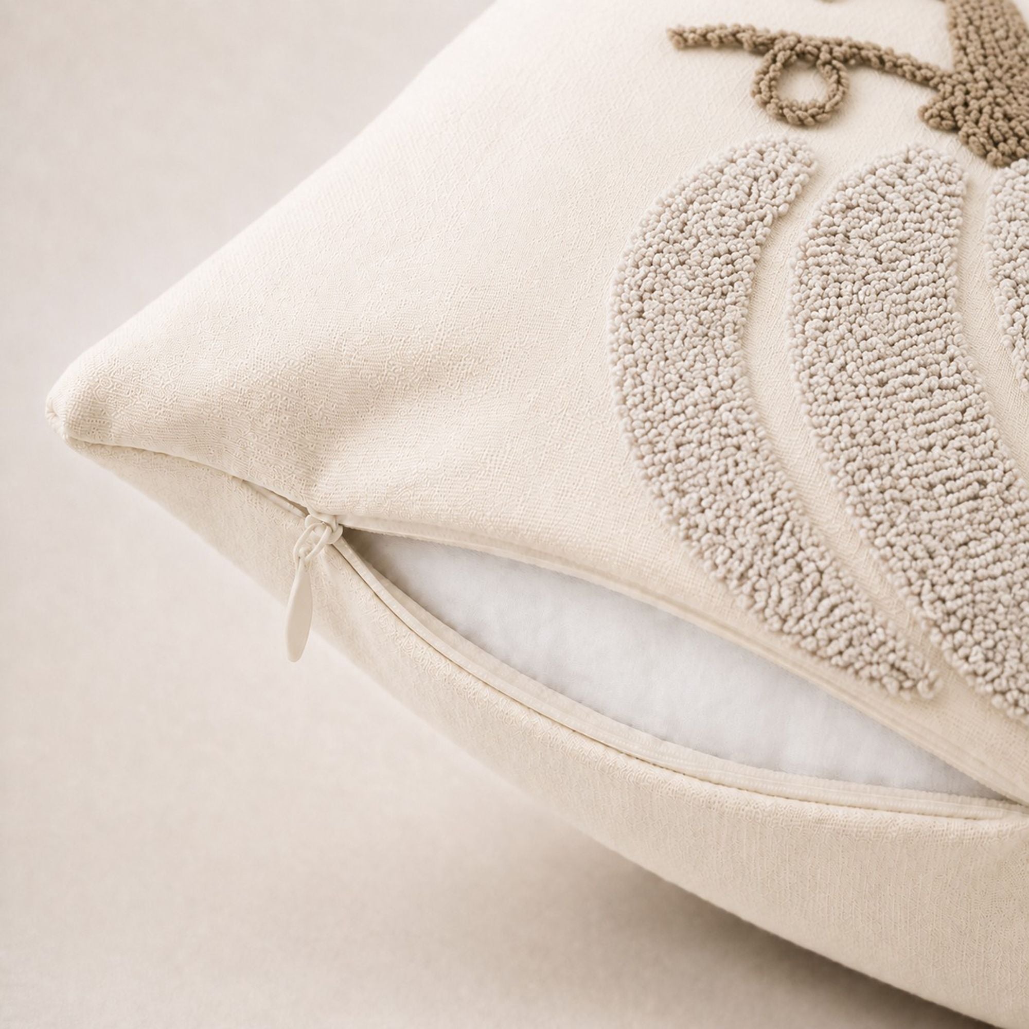 Tufted Pumpkin Throw Pillow Cover for Fall and Thanksgiving Decor