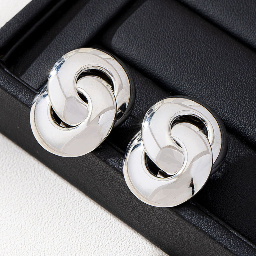 Women's Twisted Knot Statement Earrings