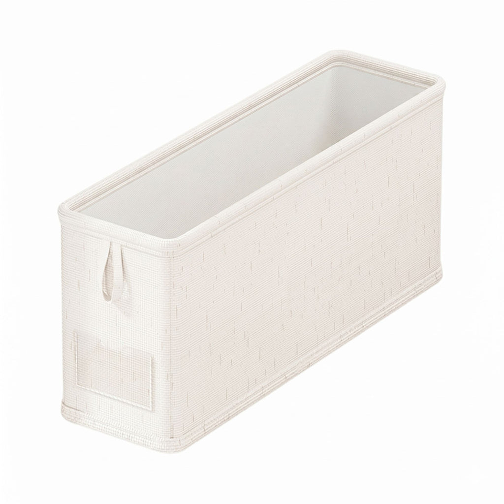 Storage Bin Linen Closet Organizer Basket Foldable Drawer Organizer for Clothes Socks Towels