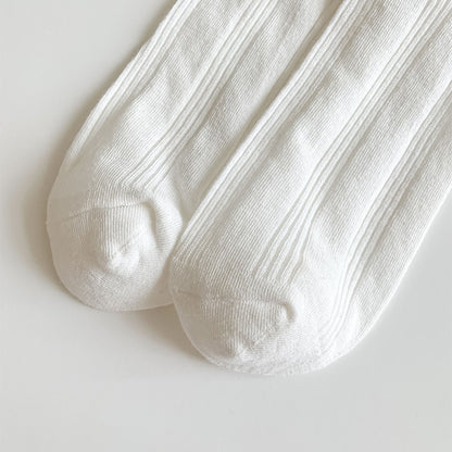 Anna-Kaci Adorable Women's Bow-Embroidered Ribbed Ankle Socks 5Pk