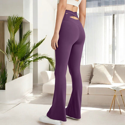 High Waist Flare Leggings with Comfortable Stretch Fit