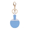 2-Piece Womens Padded Bag Charm with Hanging Strap and Stitched Detail