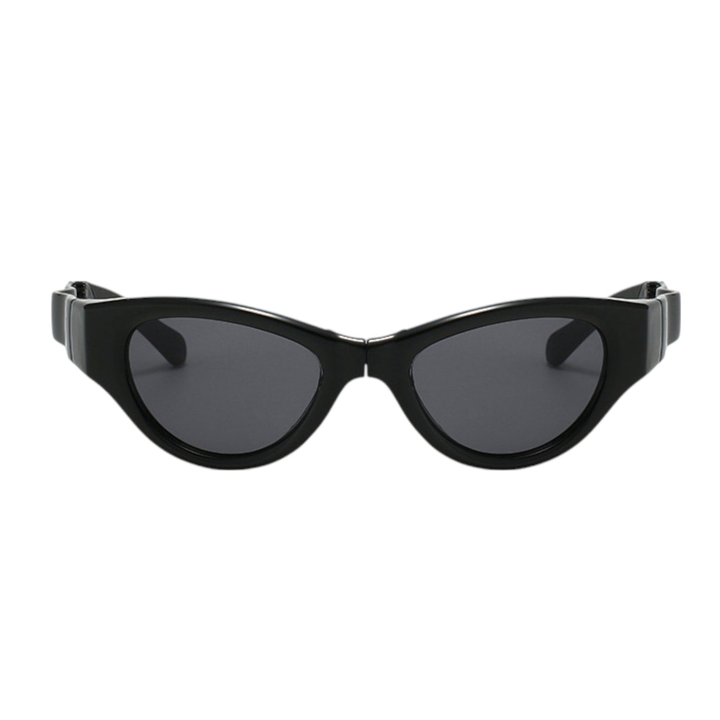 Anna-Kaci Women's Retro Y2K Futuristic Folding Sunglasses UV400 protection