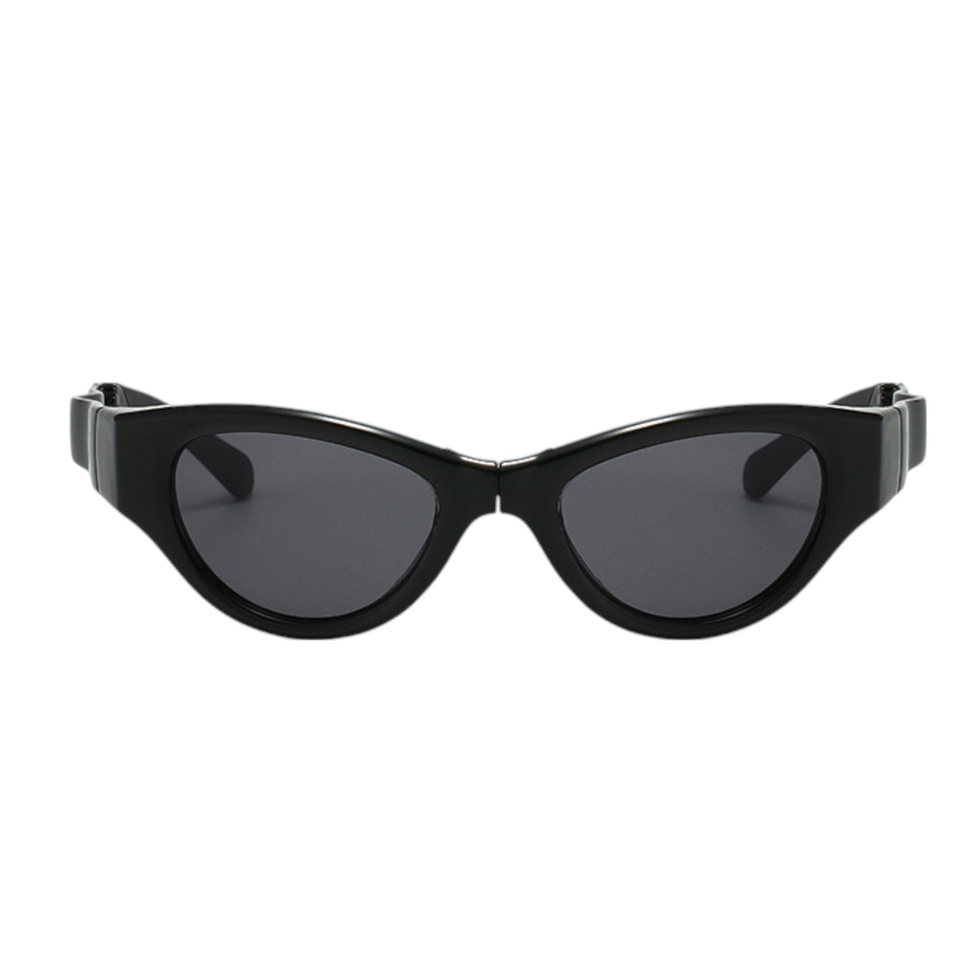 Anna-Kaci Women's Retro Y2K Futuristic Folding Sunglasses UV400 protection