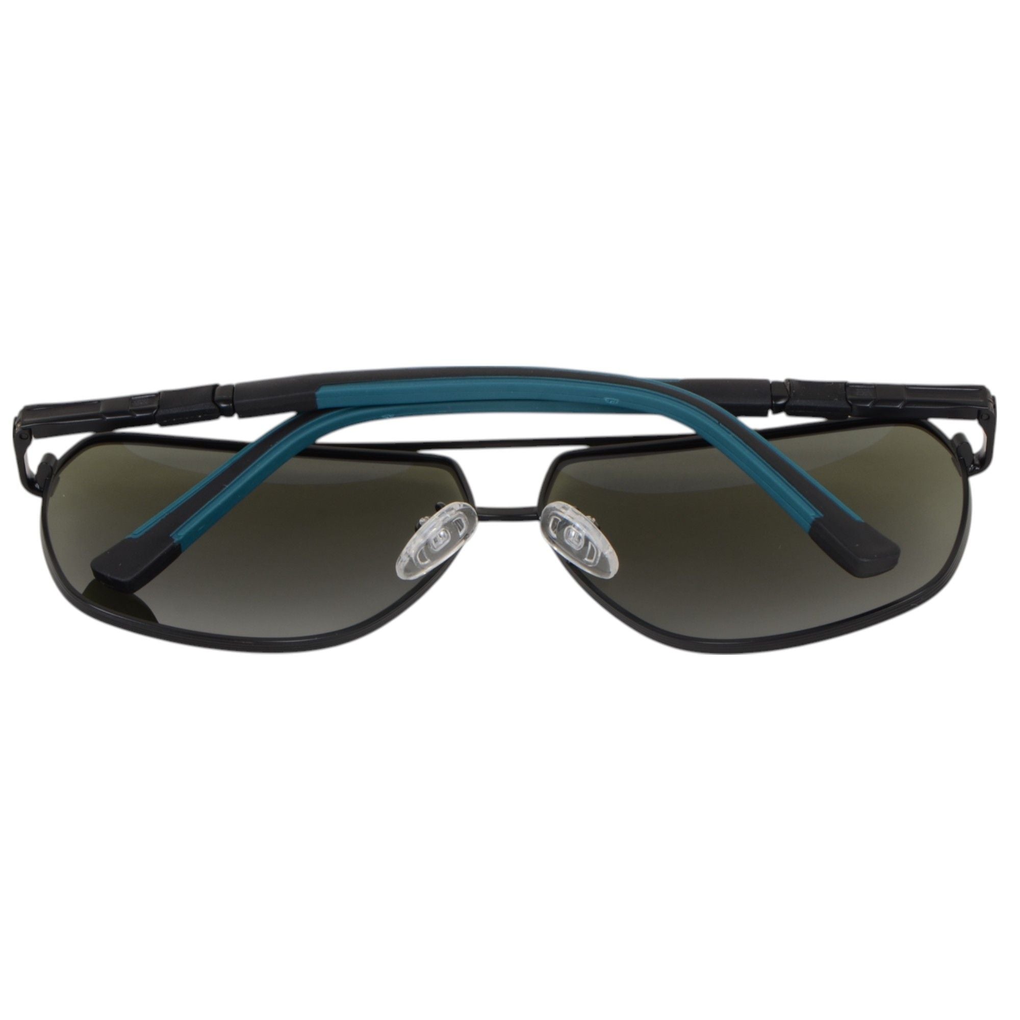 Anna-Kaci Men's Fashion Two Tone Box Polarized Sunglasses UV400 Protection