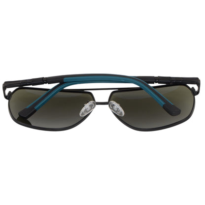 Anna-Kaci Men's Fashion Two Tone Box Polarized Sunglasses UV400 Protection