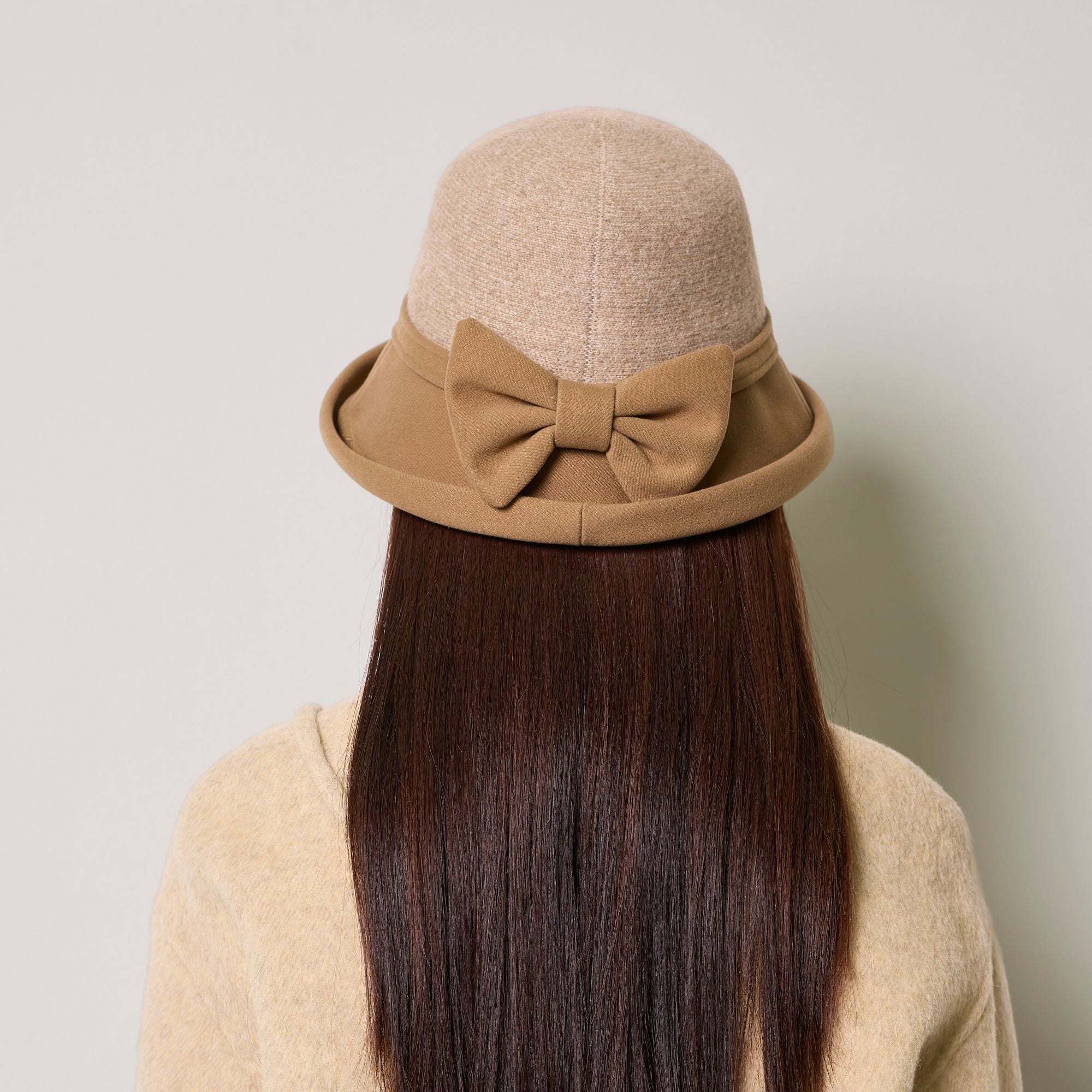 Anna-Kaci Women's Bow-Accented Cloche Hat