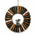 Gothic Raven Decorative Book Door Wreath 11.8 Inch